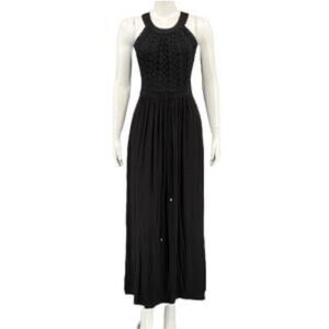 Calvin Klein Elegant Black Maxi Dress